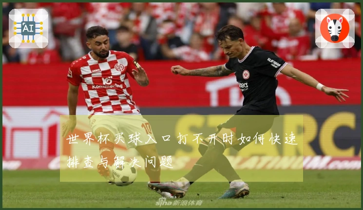 世界杯买球入口打不开时如何快速排查与解决问题